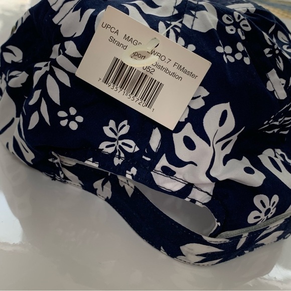 STRAND HEADWEAR tropical floral baseball style hat adjustable back spring summer - Picture 9 of 11